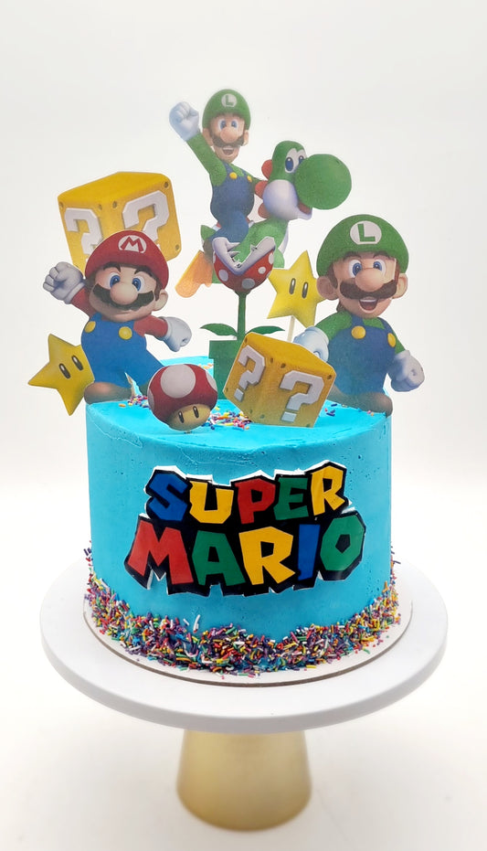 Super mario Cake topper